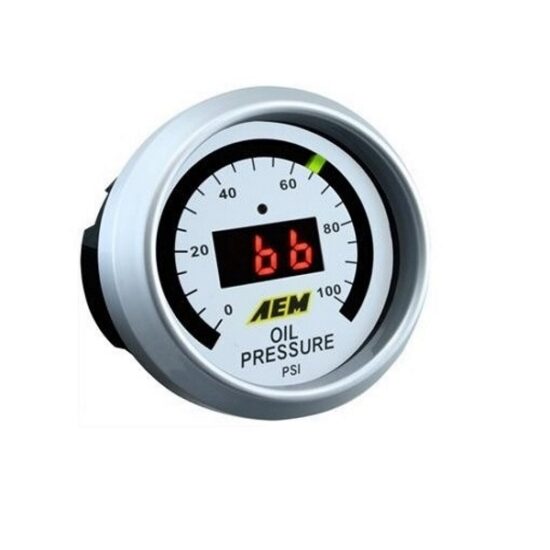 AEM Digital Oil Pressure Gauge