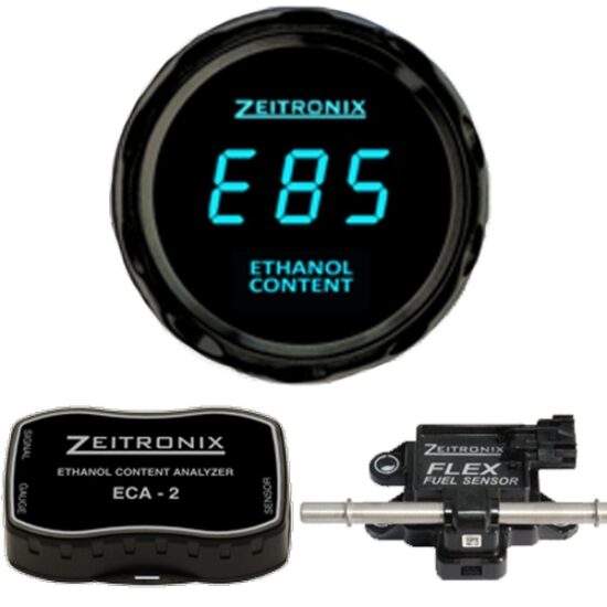Zeitronix ECA-2 Ethanol Content Analyser Kit with Gauge