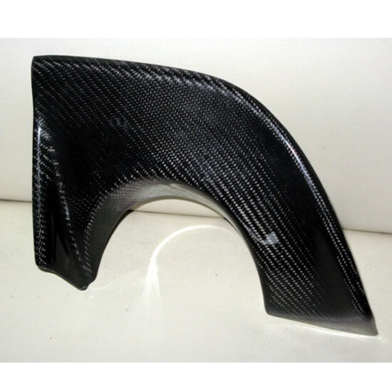 Rexpeed Carbon Fibre Exhaust Shield Evo 7-9