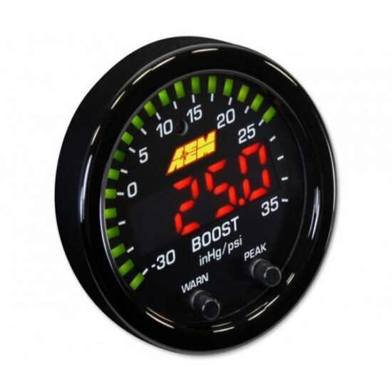 AEM X-Series Boost Gauge