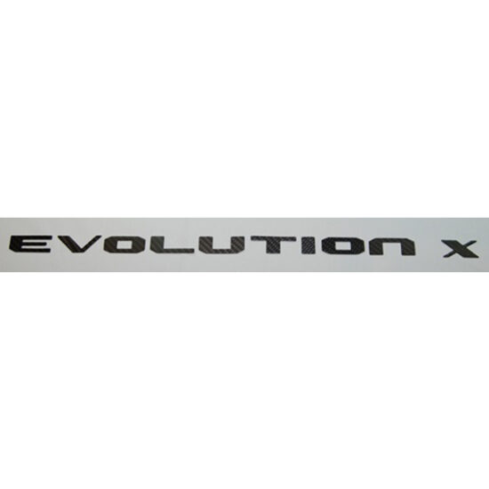 Rexpeed Carbon Fibre Trunk Badge Evo 10