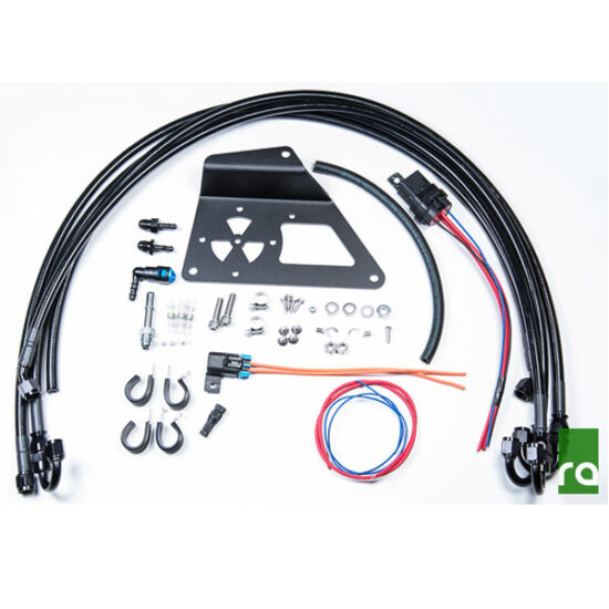 Radium Engineering Fuel Surge Tank Install Kit Evo 10