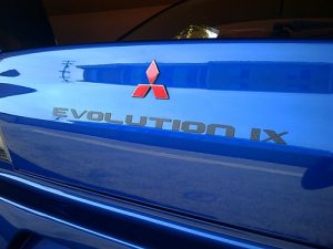 Rexpeed Carbon Fibre Trunk Badge Evo 7-9