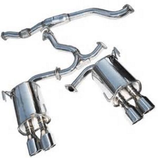 Invidia Q300 Turbo Back Exhaust 15+ WRX (CVT)