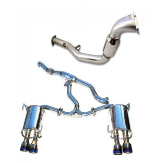 Invidia Q300 Turbo Back Exhaust 11-14 WRX/08-14 STI (Hatch)