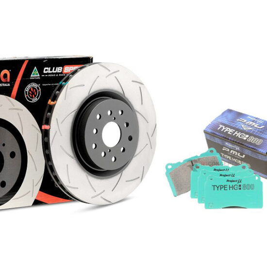 DBA 4000 T3/Project Mu HC-EP Brake Package Evo 10