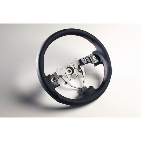 DAMD Round-Shaped Leather Steering Wheel 08-14 WRX/STI