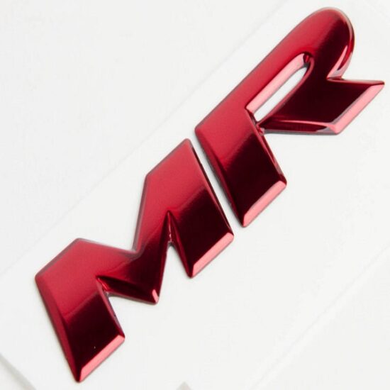 OEM Mitsubishi Evo X 'MR' Emblem Evo 10