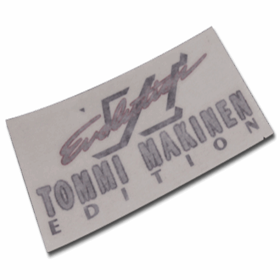 OEM Mitsubishi 'TME' Boot Decal Evo 6.5