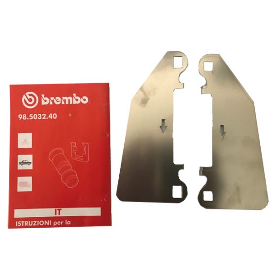 OEM Mitsubishi Brake Shim Kit Evo 10 SSM Performance Parts