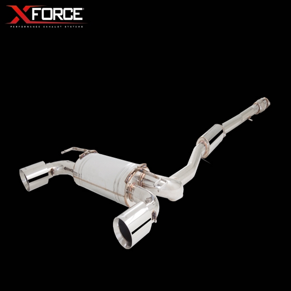 Xforce 3'' Stainless Steel Cat Back Exhaust RA SSM Performance Parts