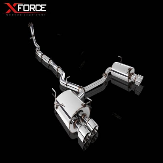 Xforce 3'' Stainless Steel Turbo Back Exhaust 11-14 WRX/STI (Sedan)