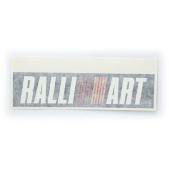 OEM Mitsubishi 'Ralliart' Front Bumper Decal Evo 6.5