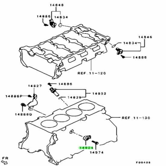 OEM Mitsubishi Knock Sensor Evo 10
