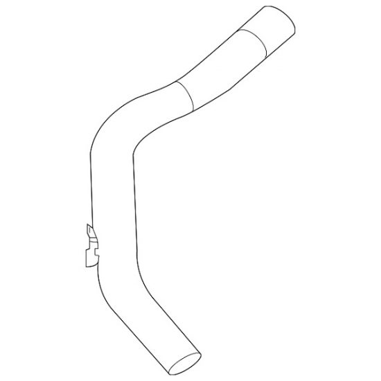 OEM Mitsubishi Lower Radiator Hose Evo 10