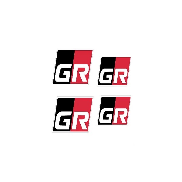 Gazoo Racing Brake Caliper Decals GR Yaris